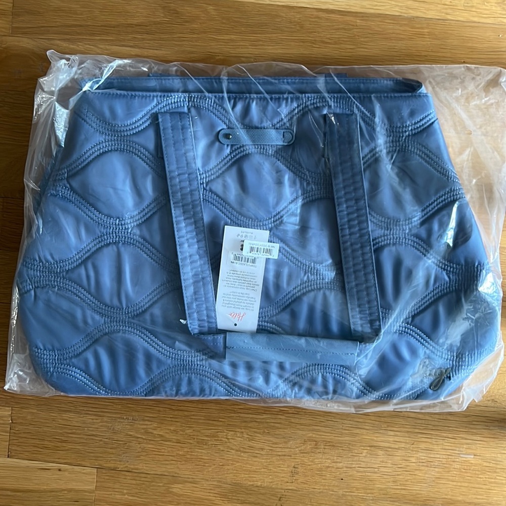 NWT Lug Tempo Tote Bag in Blue Moon Icepop